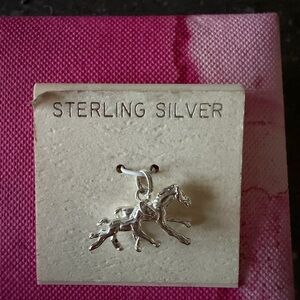 Sterling Silver Horse Pendant